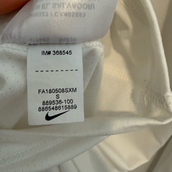 Nike Dri-FIT Miler Long Sleeve Running Top White Yoga Pilates Thumb Hole | S - Picture 6 of 10